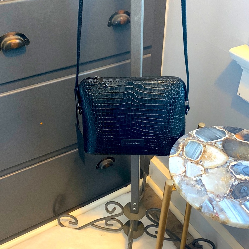 Gianni Conti Italian leather crossbody bag